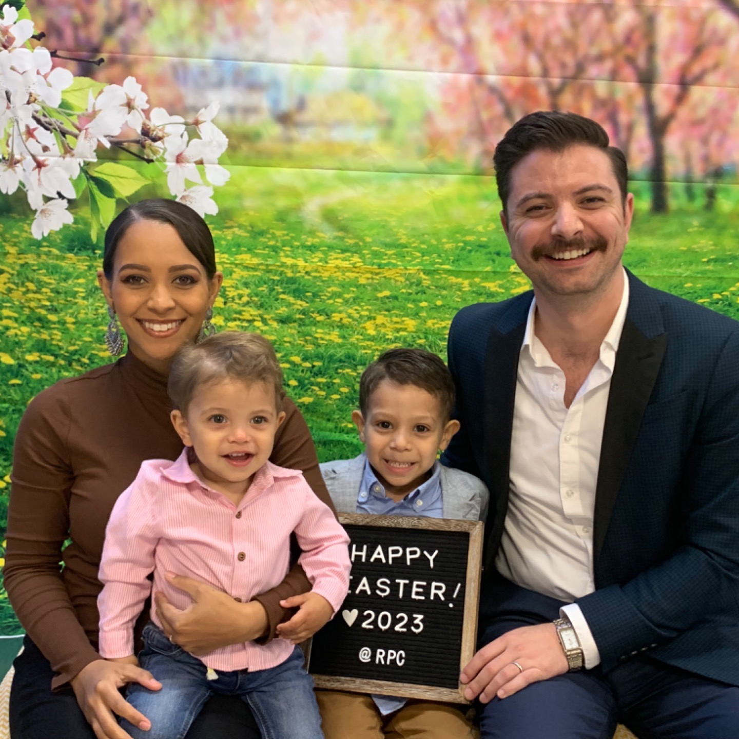 The Justice Family and their newest addition Give InKind